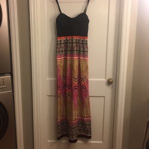 Anthropologie maxi dress